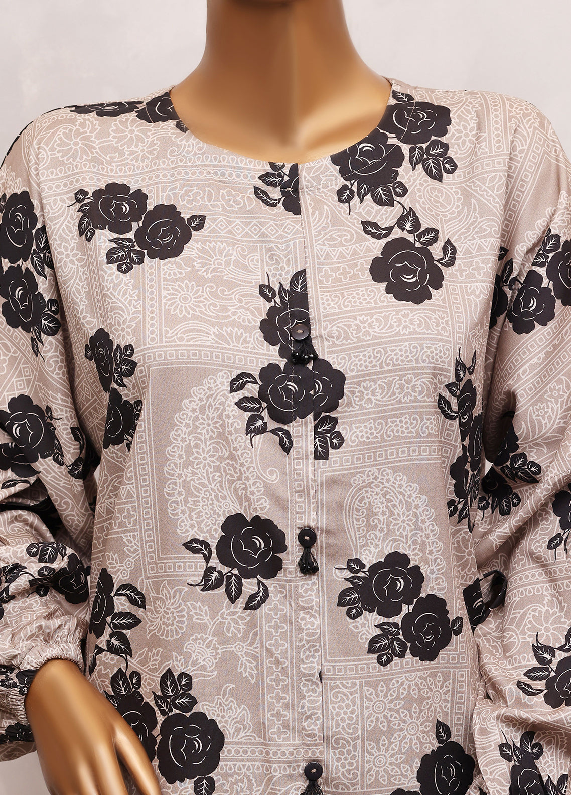 Mia By HZ Textiles Printed Linen Co-Ords 2 Piece Stitched Shirt Trouser HZ26MPL D-LAP-18 CLAY SHADOW Mia By HZ Textiles Printed Linen Co-Ords 2 Piece Stitched Shirt Trouser HZ26MPL D-LAP-18 CLAY SHADOW