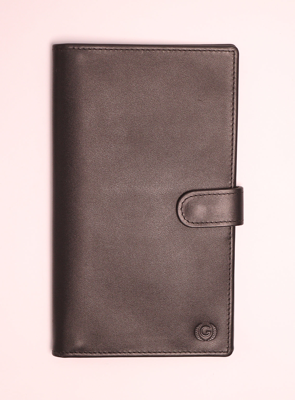 Mintosa Cow Plain Travel Clutch By Gilani Black - GIL24TC 04 Mintosa Cow Plain Travel Clutch By Gilani Black - GIL24TC 04