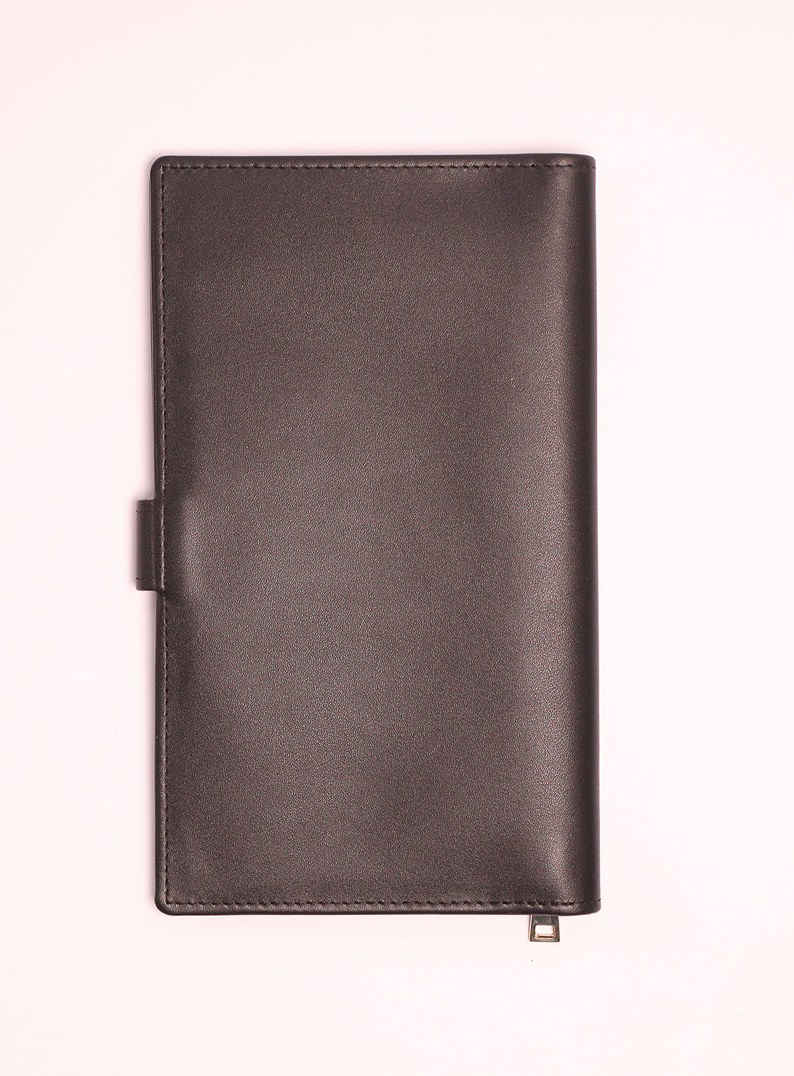 Mintosa Cow Plain Travel Clutch By Gilani Black - GIL24TC 04 Mintosa Cow Plain Travel Clutch By Gilani Black - GIL24TC 04