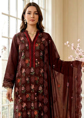 Mirab By Noorjahan Embroidered Lawn 3 Piece Unstitched Suit NJ26ME D-08