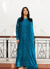 Mirabelle By Emaan Adeel Embroidered Lawn 3 Piece Unstitched Suit EA26MFLL D-FLORAISON