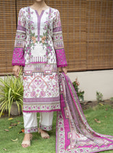 Misri By VS Textile Printed Lawn Suits Unstitched 3 Piece - VS24MPL 417