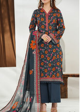 Misri By VS Textile Printed Lawn 3 Piece Unstitched Suit VS26MPLV1N2 D-744