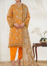 Misri By VS Textile Printed Lawn 3 Piece Unstitched Suit VS26MPLV1N2 D-763