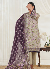Misri By VS Textile Printed Lawn 3 Piece Unstitched Suit VS26MPLV1N2 D-769