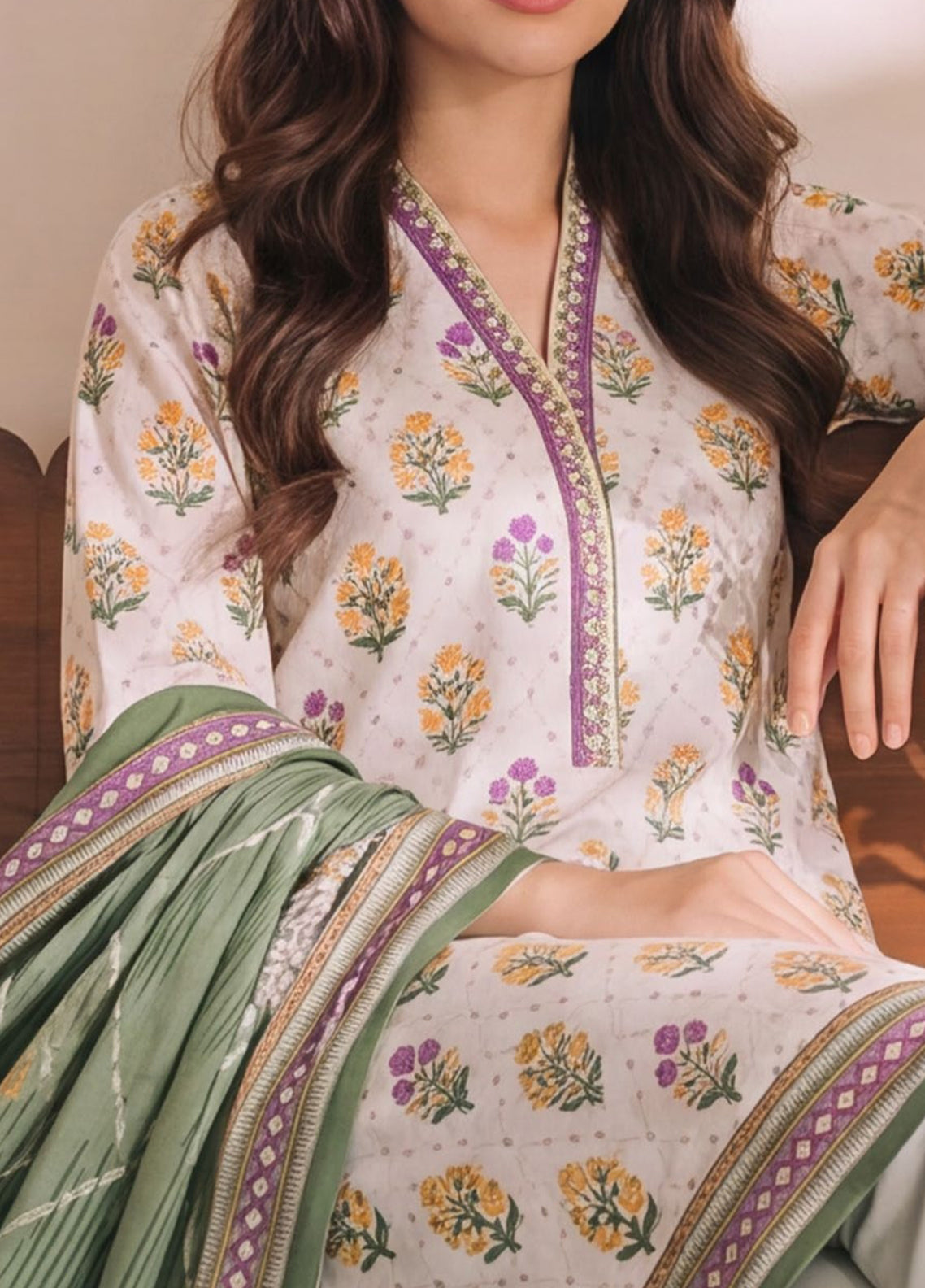 Misri By VS Textile Printed Lawn 3 Piece Unstitched Suit VS26MPLV3 D-952 Misri By VS Textile Printed Lawn 3 Piece Unstitched Suit VS26MPLV3 D-952