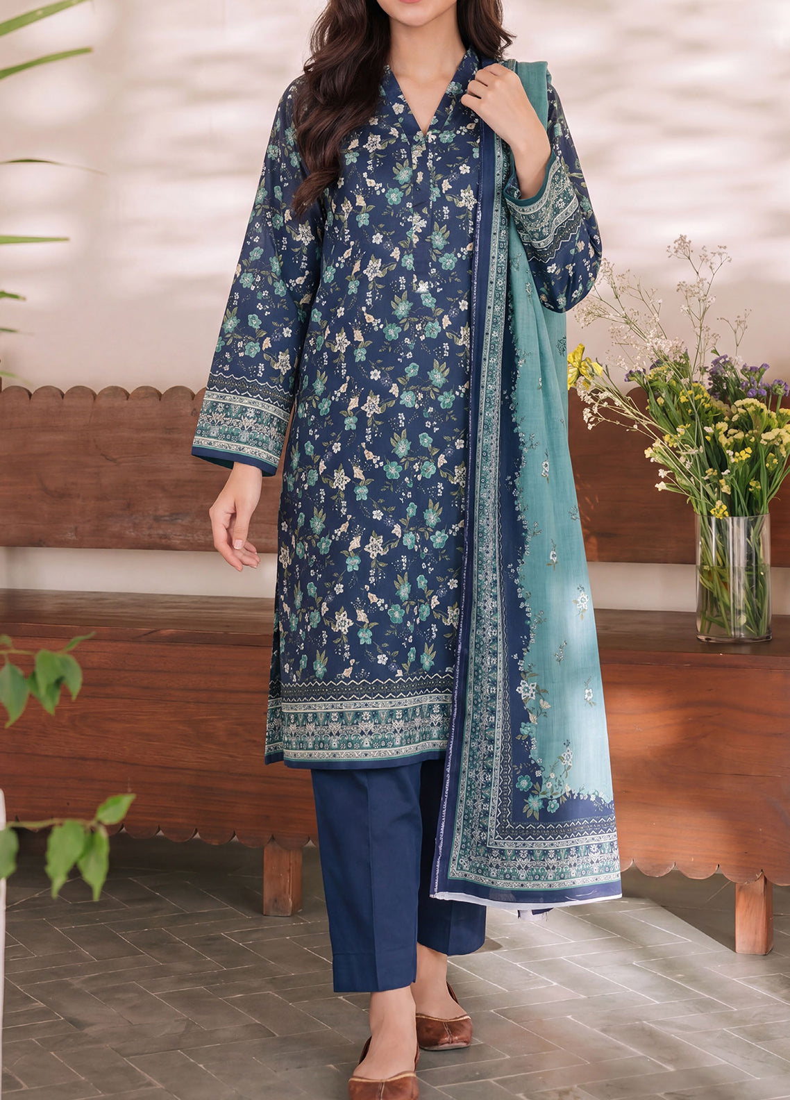 Misri By VS Textile Printed Lawn 3 Piece Unstitched Suit VS26MPLV3 D-953 Misri By VS Textile Printed Lawn 3 Piece Unstitched Suit VS26MPLV3 D-953