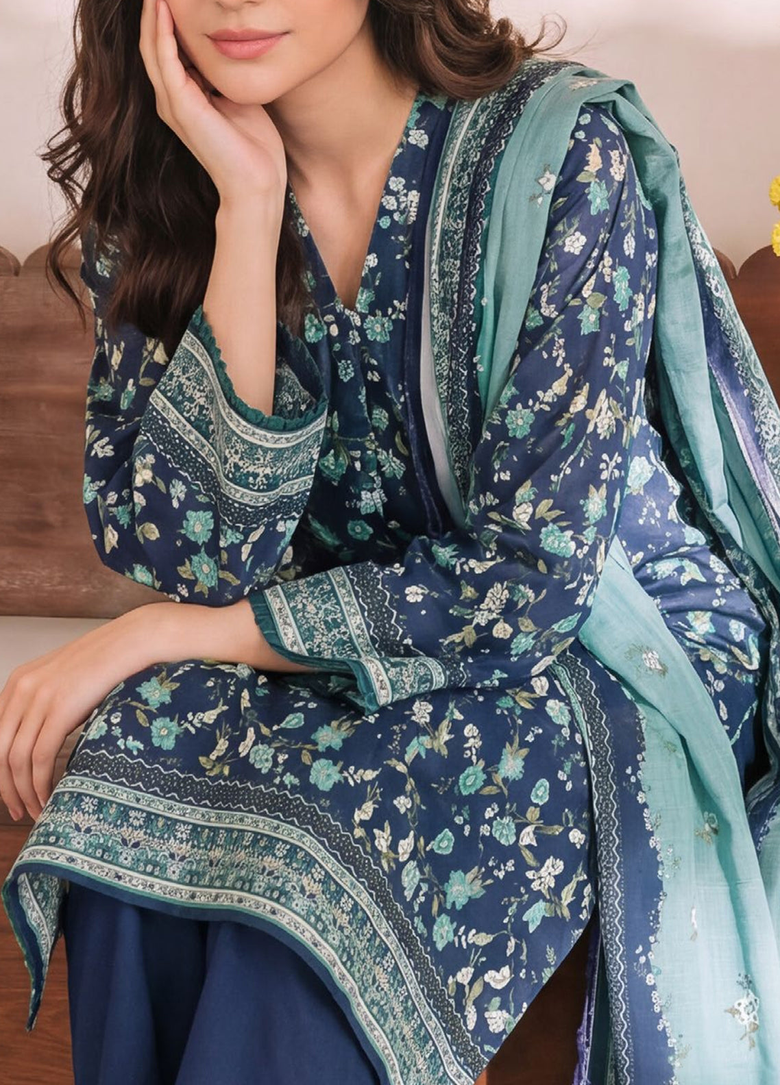Misri By VS Textile Printed Lawn 3 Piece Unstitched Suit VS26MPLV3 D-953 Misri By VS Textile Printed Lawn 3 Piece Unstitched Suit VS26MPLV3 D-953