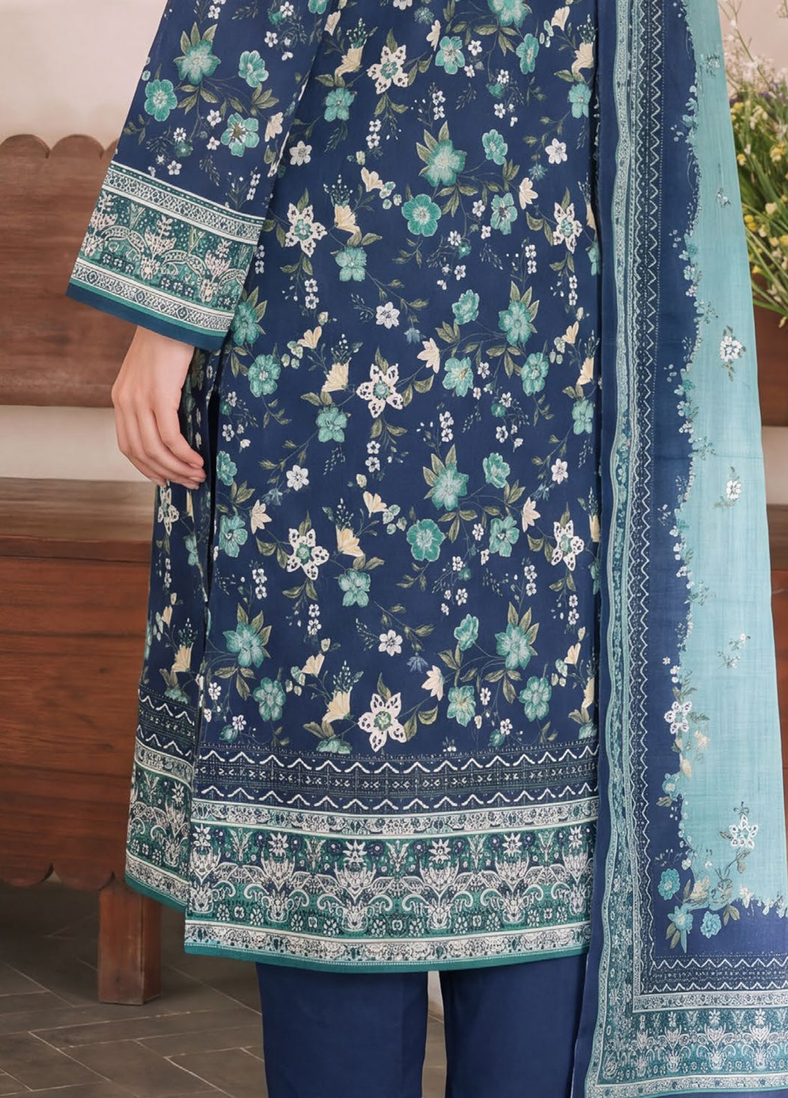Misri By VS Textile Printed Lawn 3 Piece Unstitched Suit VS26MPLV3 D-953 Misri By VS Textile Printed Lawn 3 Piece Unstitched Suit VS26MPLV3 D-953