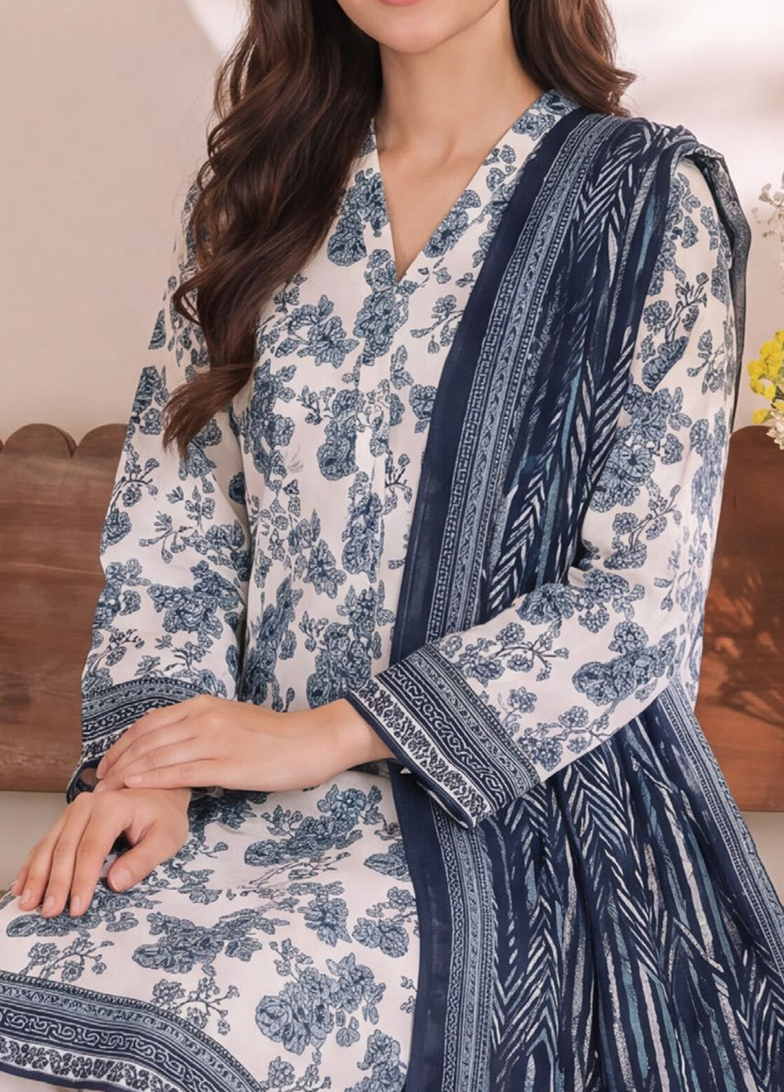 Misri By VS Textile Printed Lawn 3 Piece Unstitched Suit VS26MPLV3 D-957 Misri By VS Textile Printed Lawn 3 Piece Unstitched Suit VS26MPLV3 D-957