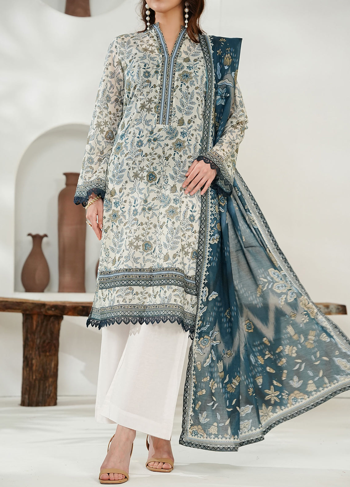 Misri By VS Textile Printed Lawn 3 Piece Unstitched Suit VS26MPLV3 D-960 Misri By VS Textile Printed Lawn 3 Piece Unstitched Suit VS26MPLV3 D-960