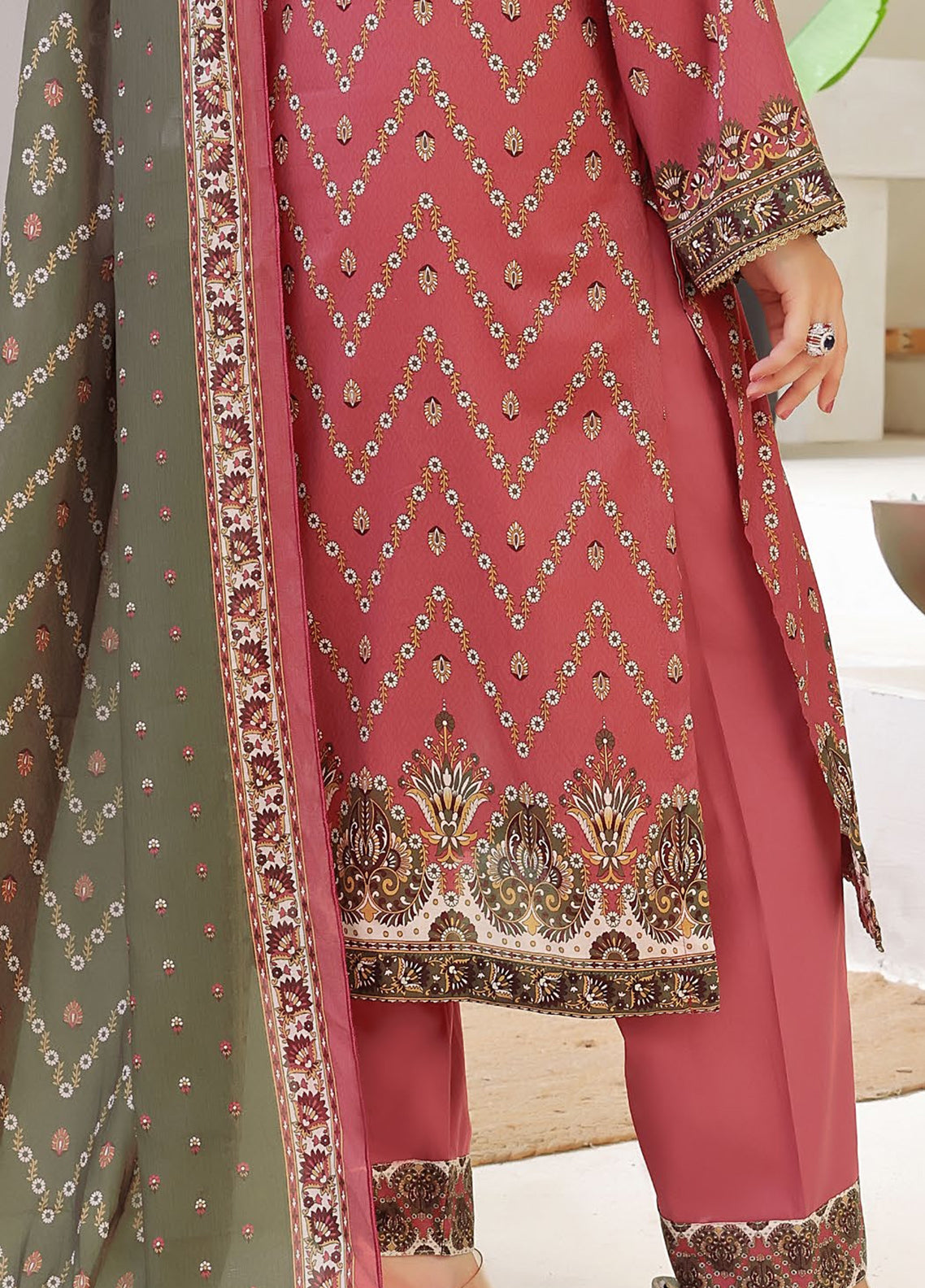 Misri By VS Textile Printed Lawn 3 Piece Unstitched Suit VS26MPLV3 D-965 Misri By VS Textile Printed Lawn 3 Piece Unstitched Suit VS26MPLV3 D-965