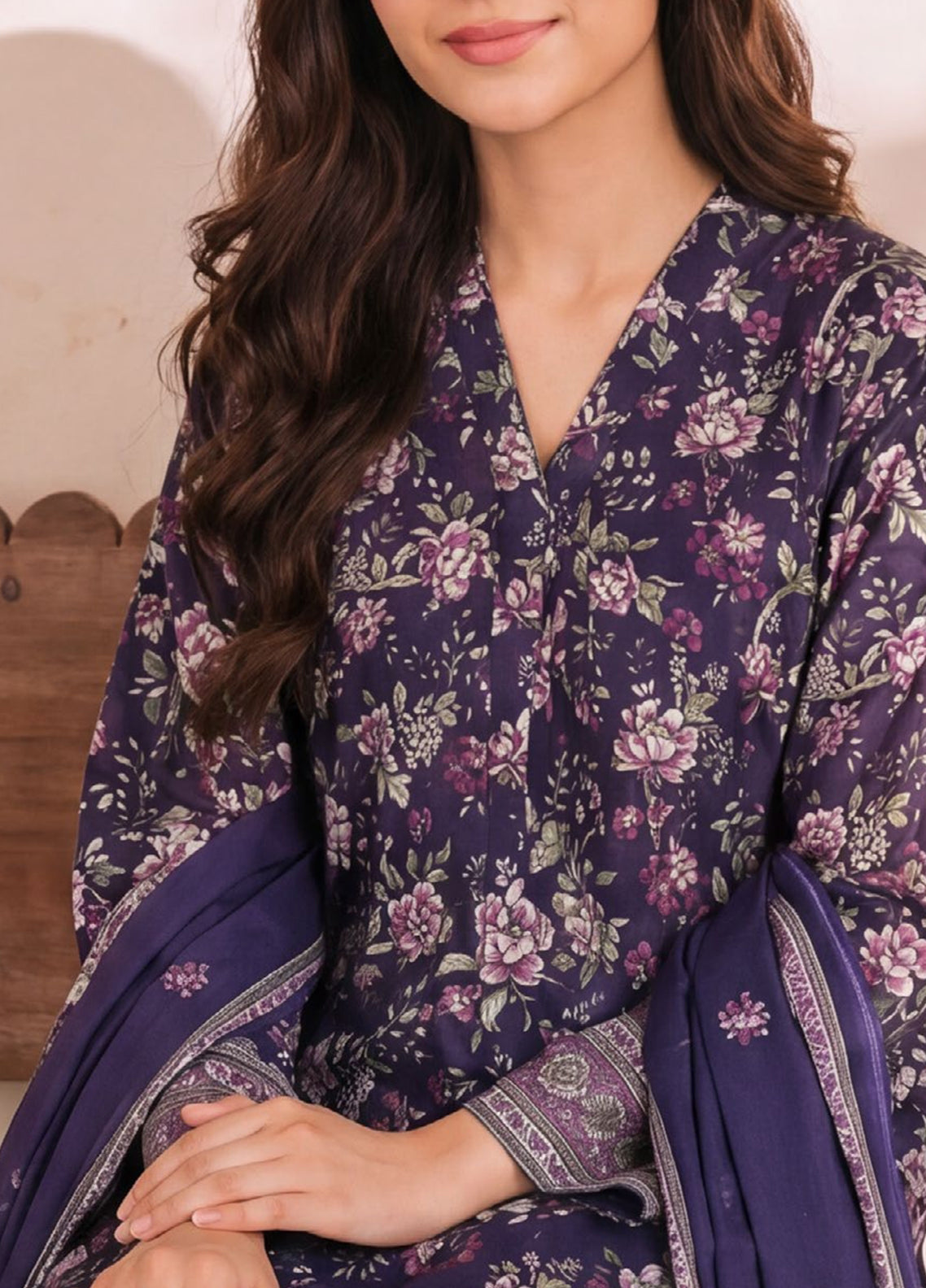Misri By VS Textile Printed Lawn 3 Piece Unstitched Suit VS26MPLV3 D-966 Misri By VS Textile Printed Lawn 3 Piece Unstitched Suit VS26MPLV3 D-966