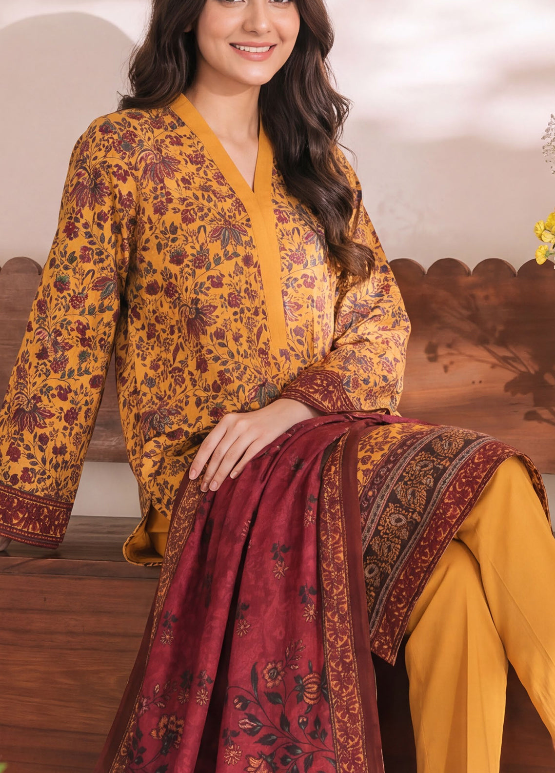 Misri By VS Textile Printed Lawn 3 Piece Unstitched Suit VS26MPLV3 D-968 Misri By VS Textile Printed Lawn 3 Piece Unstitched Suit VS26MPLV3 D-968
