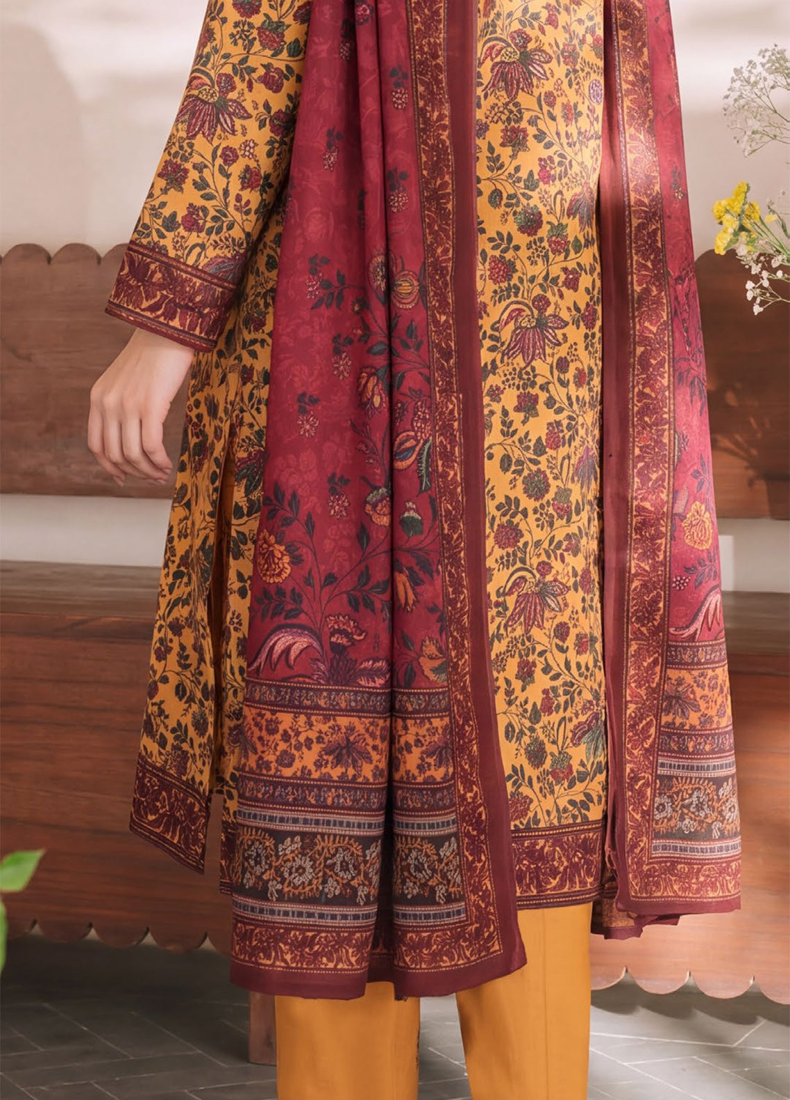 Misri By VS Textile Printed Lawn 3 Piece Unstitched Suit VS26MPLV3 D-968 Misri By VS Textile Printed Lawn 3 Piece Unstitched Suit VS26MPLV3 D-968