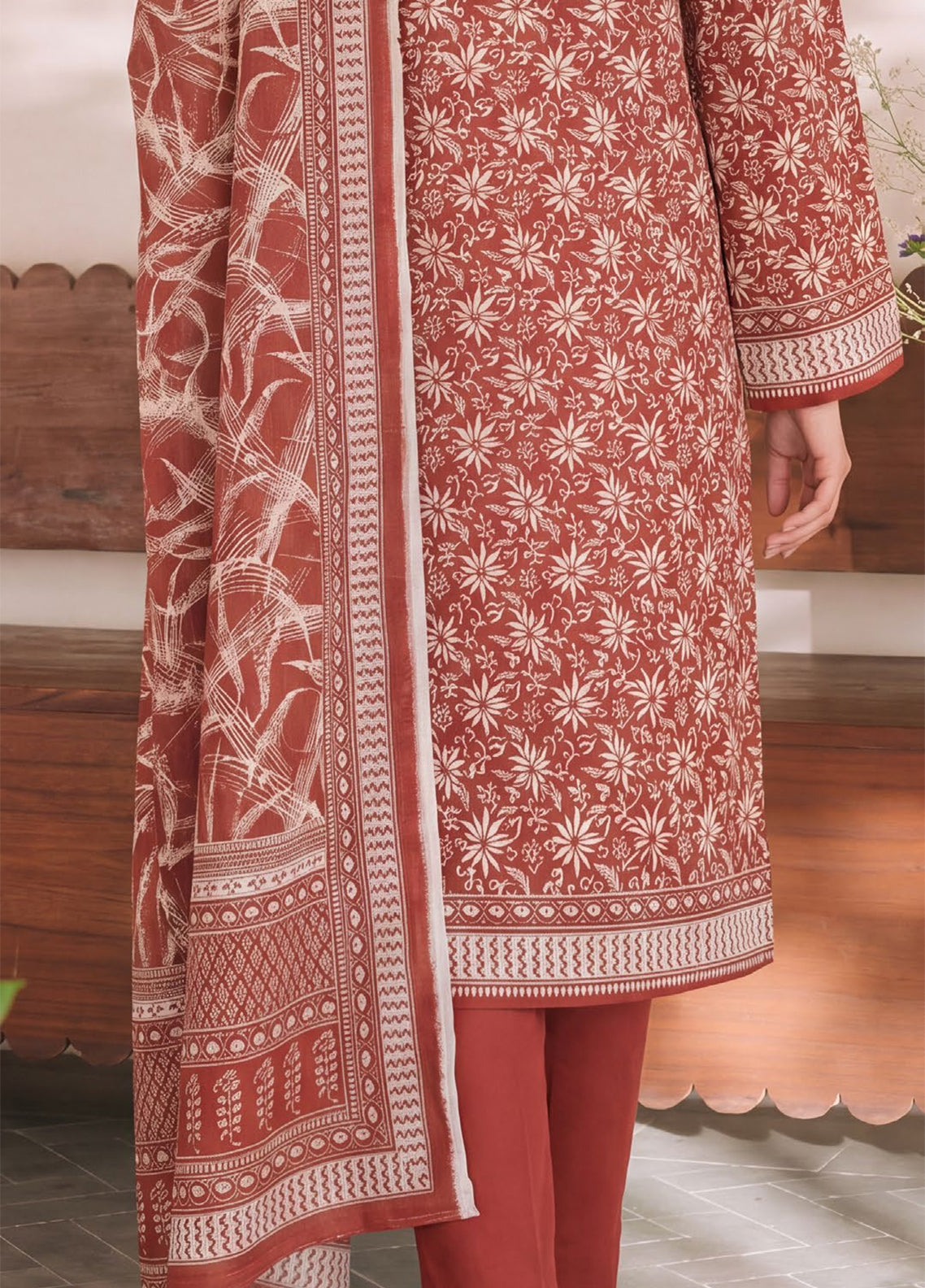 Misri By VS Textile Printed Lawn 3 Piece Unstitched Suit VS26MPLV3 D-969 Misri By VS Textile Printed Lawn 3 Piece Unstitched Suit VS26MPLV3 D-969