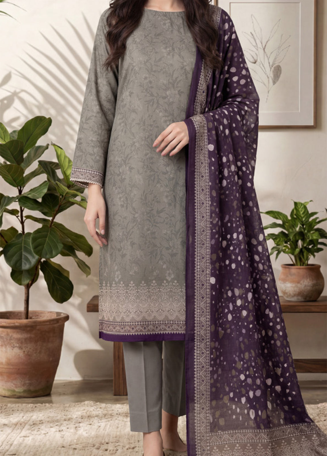 Misri By VS Textile Printed Lawn 3 Piece Unstitched Suit VS26V2 D-900 Misri By VS Textile Printed Lawn 3 Piece Unstitched Suit VS26V2 D-900