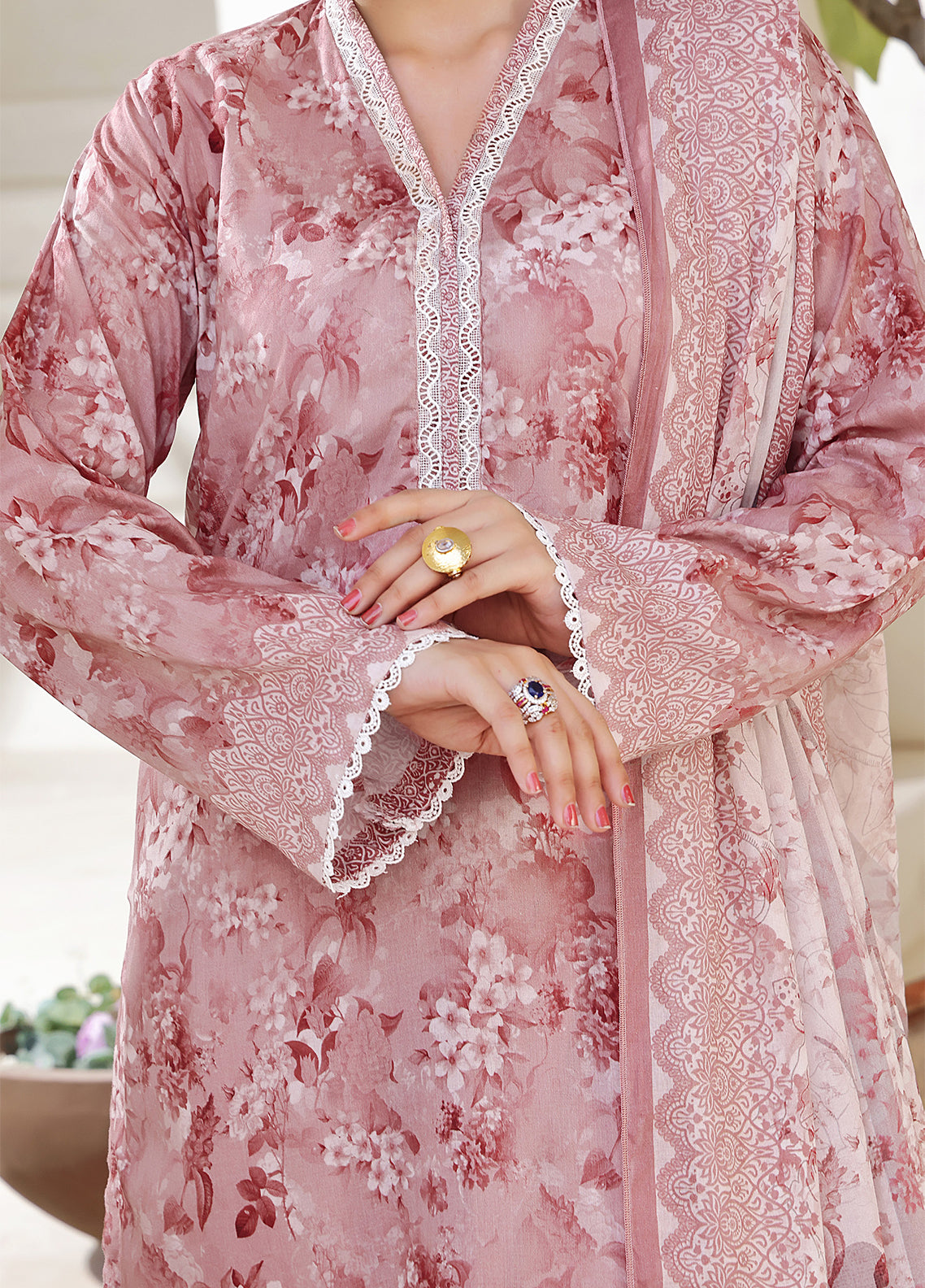 Misri By VS Textile Printed Lawn 3 Piece Unstitched Suit VS26V2 D-918 Misri By VS Textile Printed Lawn 3 Piece Unstitched Suit VS26V2 D-918