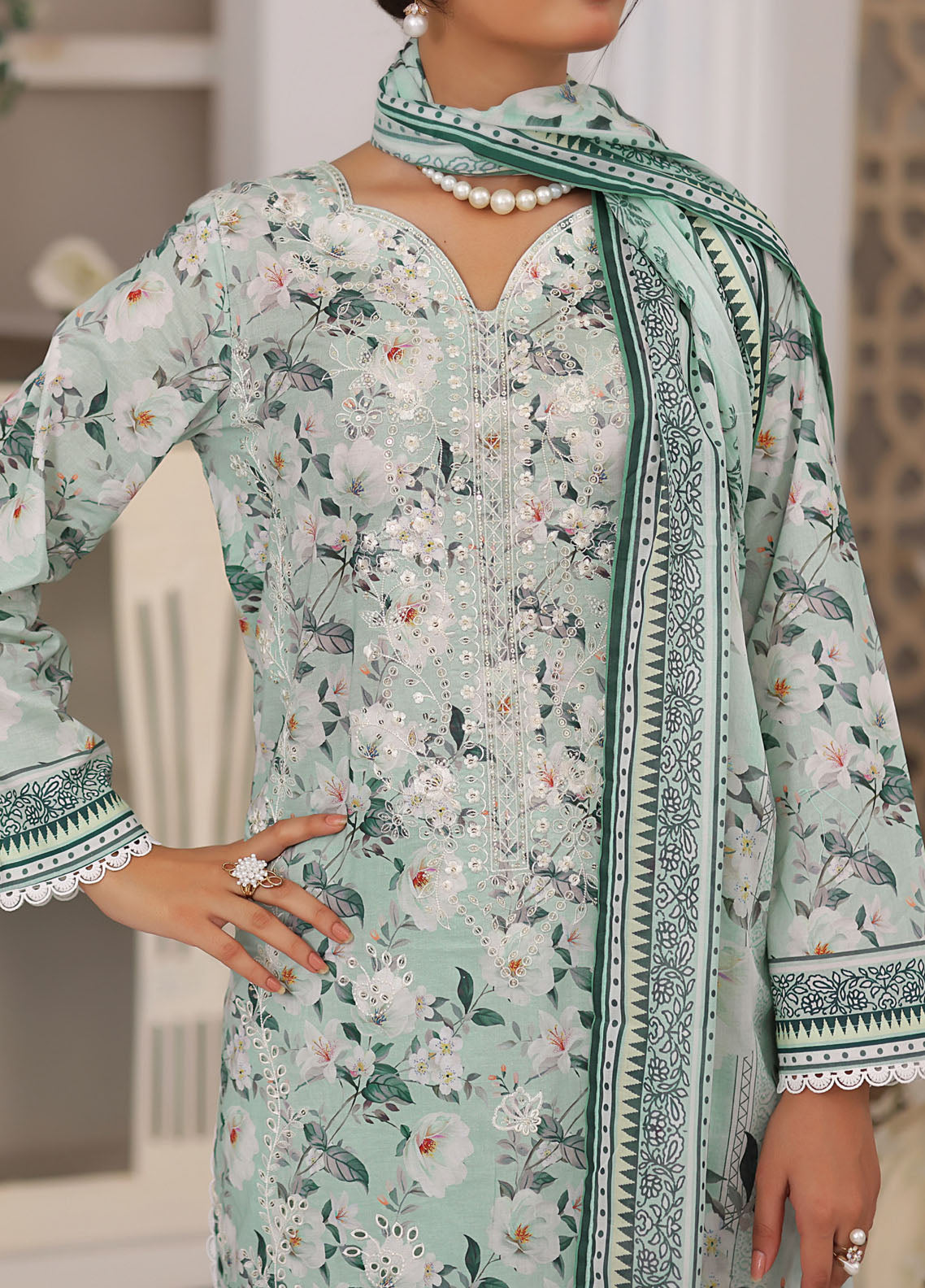 Misri by VS Textile Chikankari Lawn Suits Unstitched 3 Piece - VS25MEE 67 Misri by VS Textile Chikankari Lawn Suits Unstitched 3 Piece - VS25MEE 67