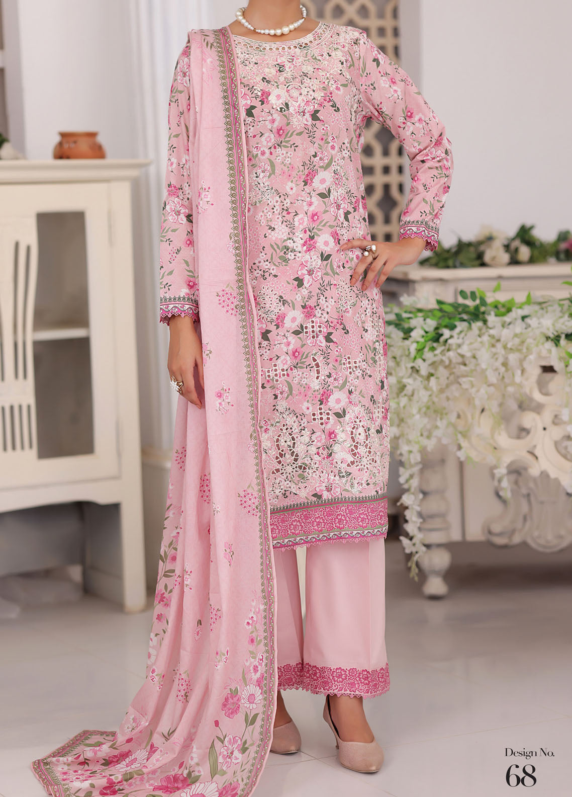 Misri by VS Textile Chikankari Lawn Suits Unstitched 3 Piece - VS25MEE 68 Misri by VS Textile Chikankari Lawn Suits Unstitched 3 Piece - VS25MEE 68