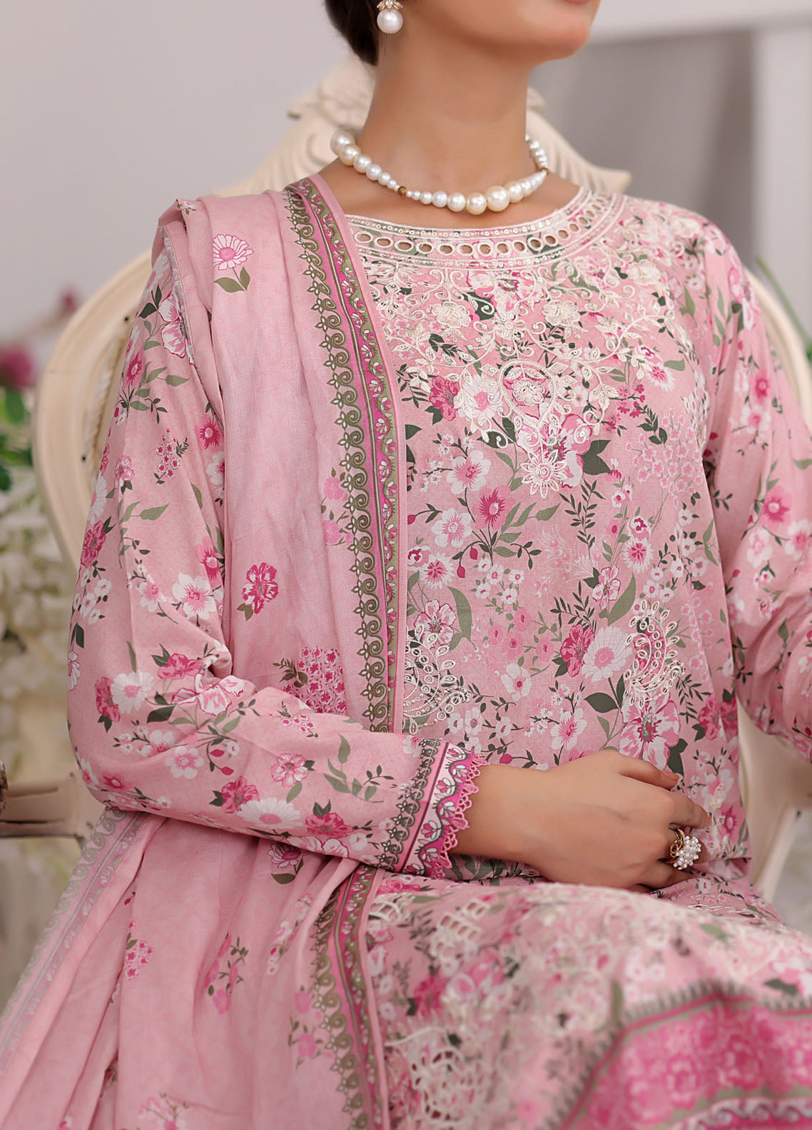 Misri by VS Textile Chikankari Lawn Suits Unstitched 3 Piece - VS25MEE 68 Misri by VS Textile Chikankari Lawn Suits Unstitched 3 Piece - VS25MEE 68