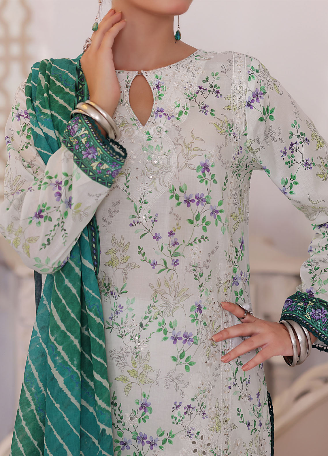 Misri by VS Textile Chikankari Lawn Suits Unstitched 3 Piece - VS25MEE 71 Misri by VS Textile Chikankari Lawn Suits Unstitched 3 Piece - VS25MEE 71