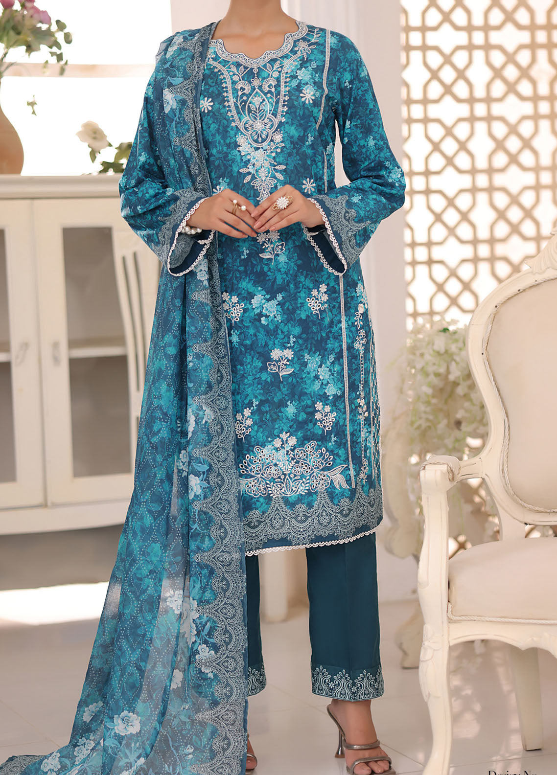 Misri by VS Textile Chikankari Lawn Suits Unstitched 3 Piece - VS25MEE 72 Misri by VS Textile Chikankari Lawn Suits Unstitched 3 Piece - VS25MEE 72