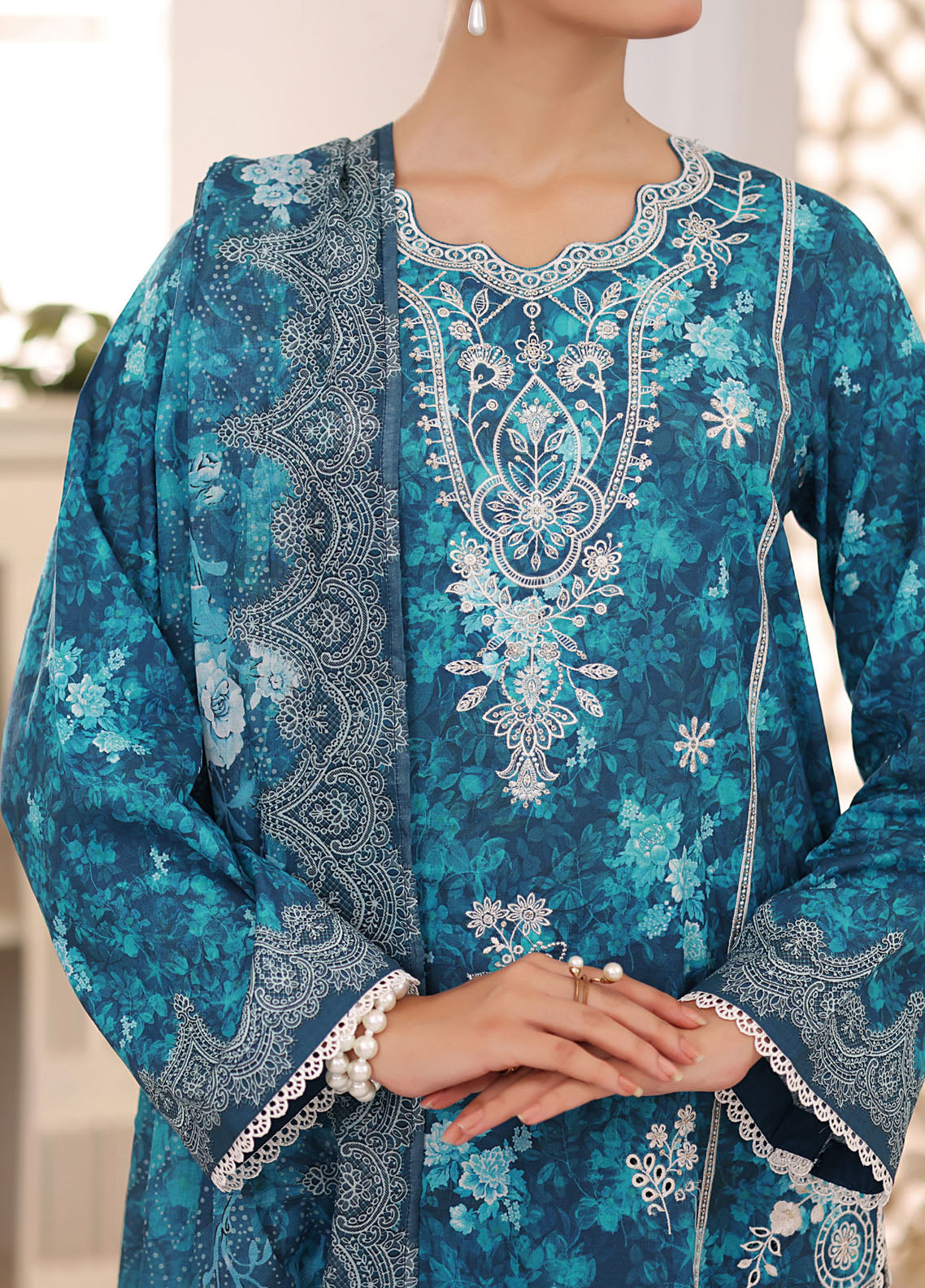 Misri by VS Textile Chikankari Lawn Suits Unstitched 3 Piece - VS25MEE 72 Misri by VS Textile Chikankari Lawn Suits Unstitched 3 Piece - VS25MEE 72