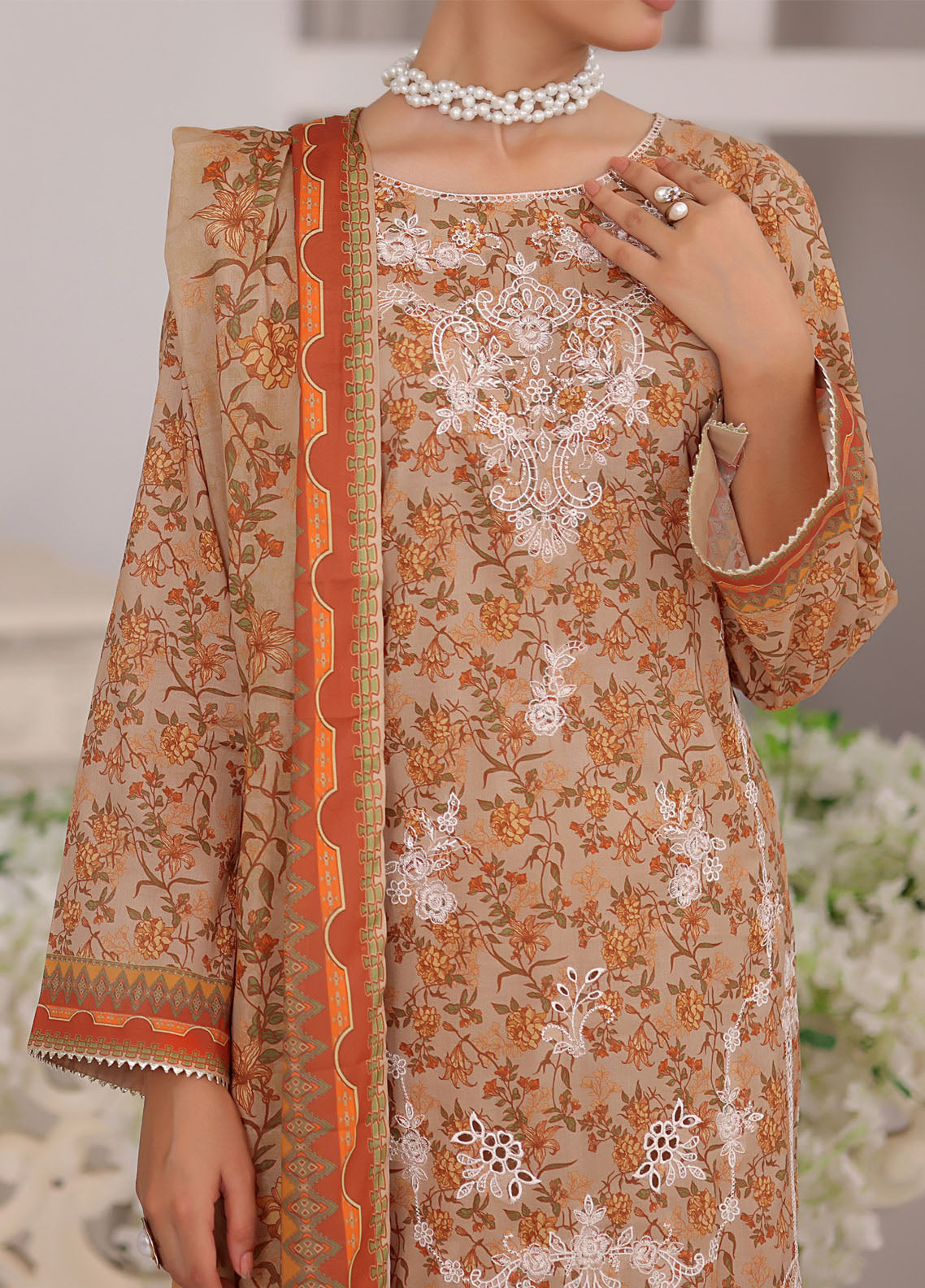 Misri by VS Textile Chikankari Lawn Suits Unstitched 3 Piece - VS25MEE 73 Misri by VS Textile Chikankari Lawn Suits Unstitched 3 Piece - VS25MEE 73