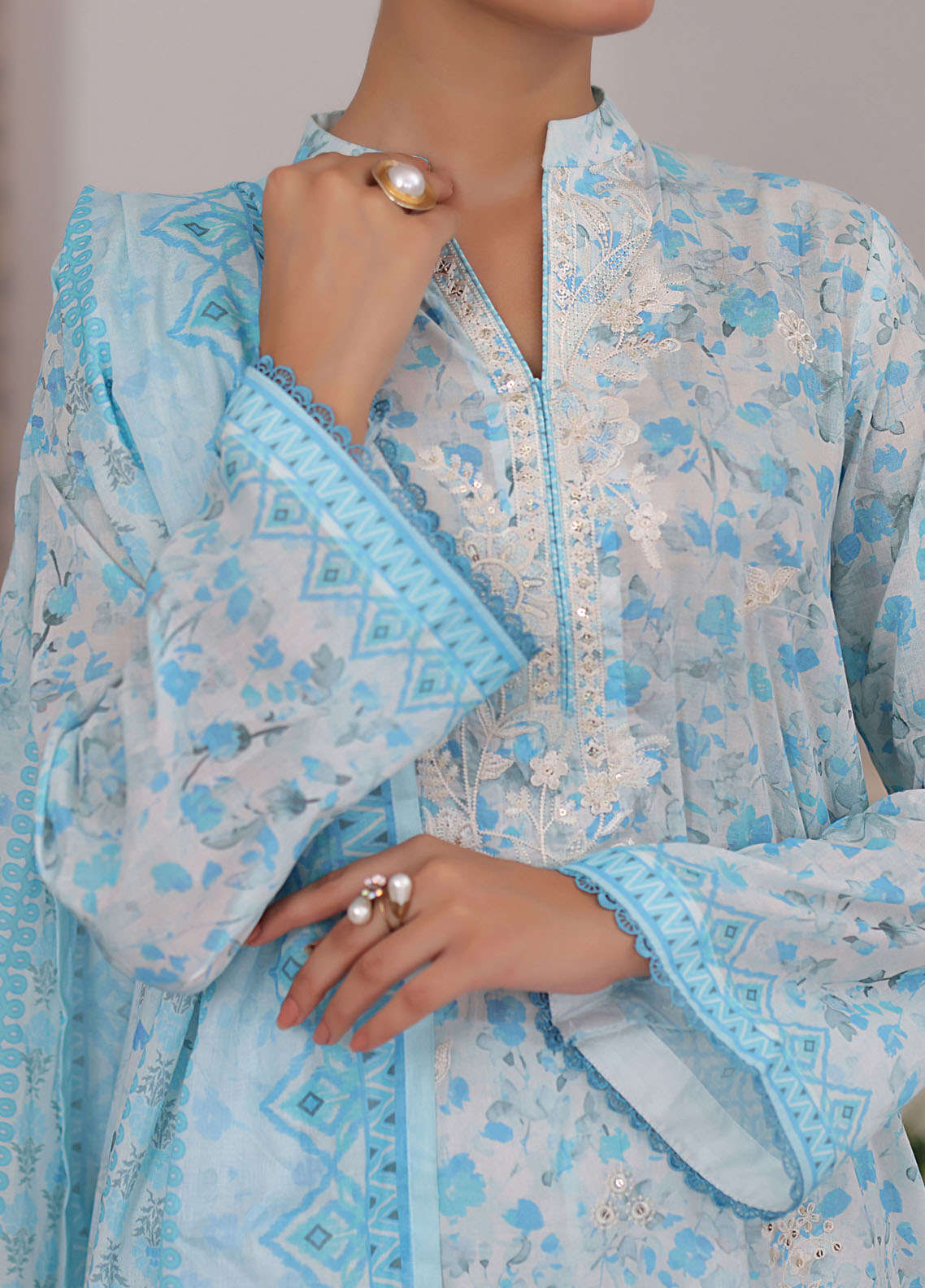 Misri by VS Textile Chikankari Lawn Suits Unstitched 3 Piece - VS25MEE 74 Misri by VS Textile Chikankari Lawn Suits Unstitched 3 Piece - VS25MEE 74