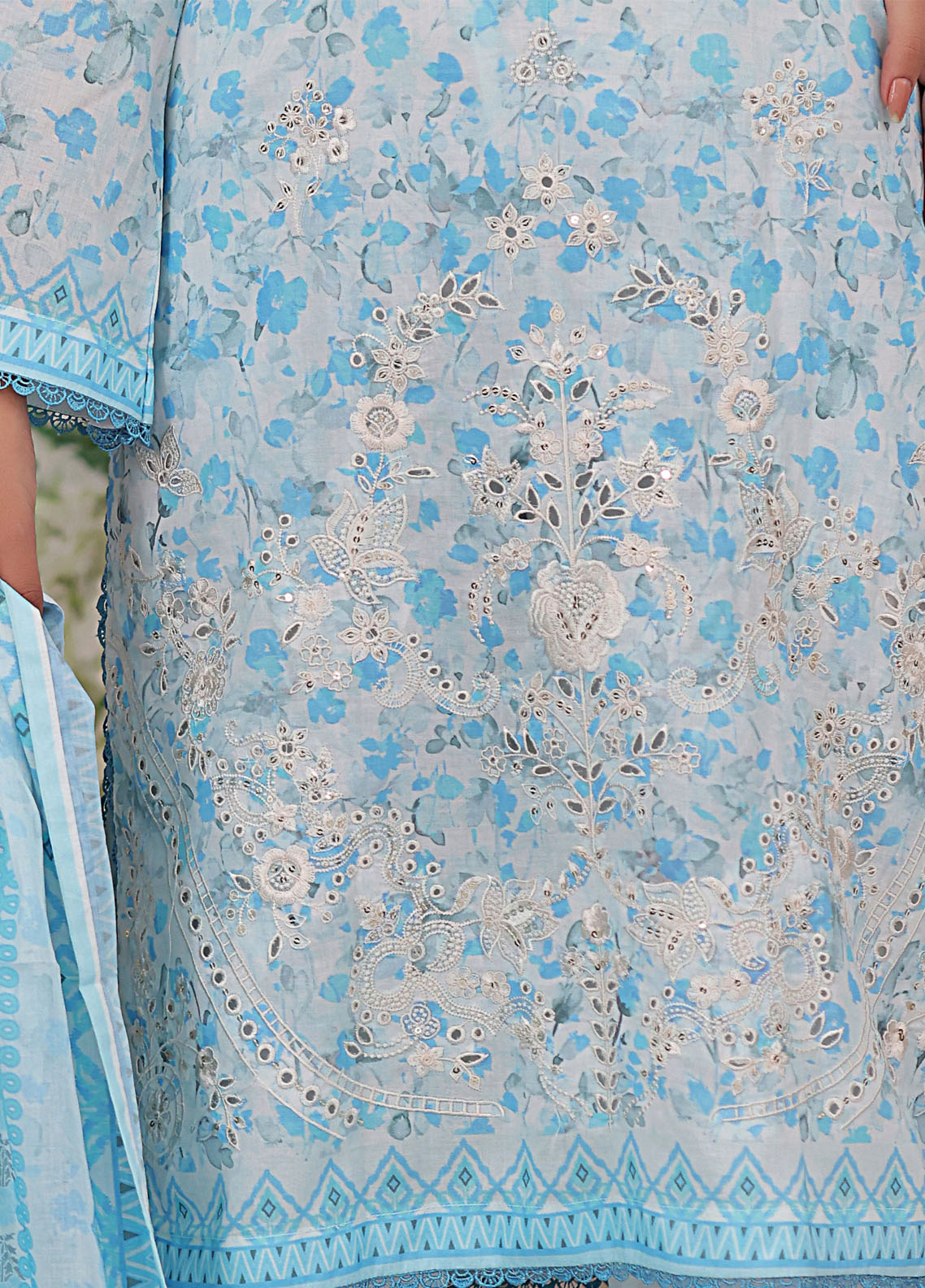 Misri by VS Textile Chikankari Lawn Suits Unstitched 3 Piece - VS25MEE 74 Misri by VS Textile Chikankari Lawn Suits Unstitched 3 Piece - VS25MEE 74