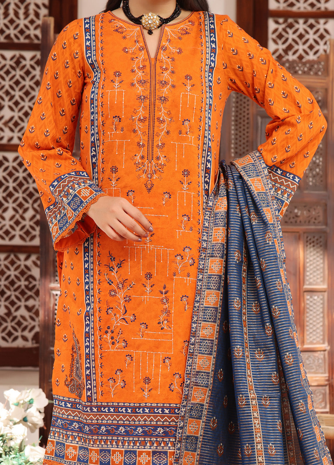 Misri by VS Textile Embroidered Lawn Suits Unstitched 3 Piece - VS25ML 475 Misri by VS Textile Embroidered Lawn Suits Unstitched 3 Piece - VS25ML 475