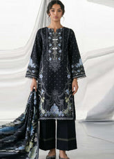 Monochrome By Zellbury Printed Lawn 3 Piece Unstitched Suit WUS26X31095