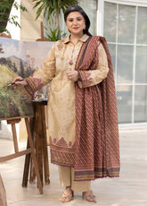 Mother's Tribute By Gul Ahmed Printed Lawn Suits Unstitched 3 Piece - GA25MT CL52625