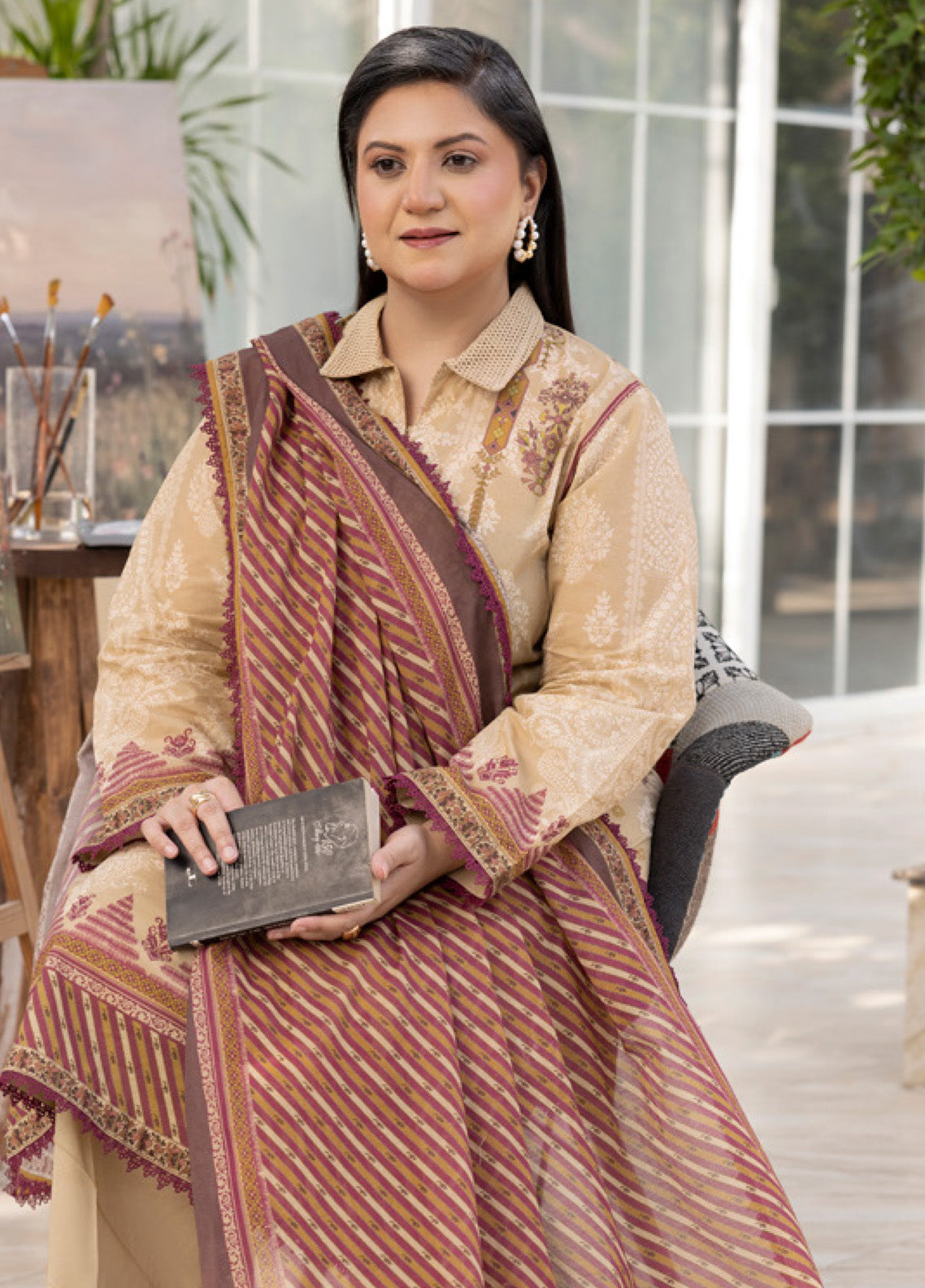 Mother's Tribute By Gul Ahmed Printed Lawn Suits Unstitched 3 Piece - GA25MT CL52625 Mother's Tribute By Gul Ahmed Printed Lawn Suits Unstitched 3 Piece - GA25MT CL52625