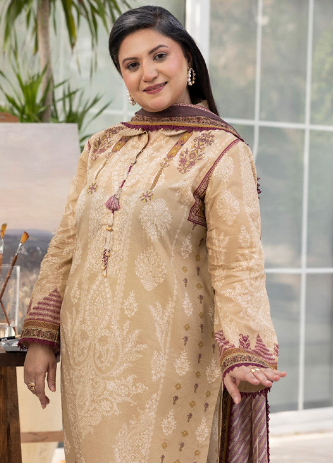 Mother's Tribute By Gul Ahmed Printed Lawn Suits Unstitched 3 Piece - GA25MT CL52625 Mother's Tribute By Gul Ahmed Printed Lawn Suits Unstitched 3 Piece - GA25MT CL52625