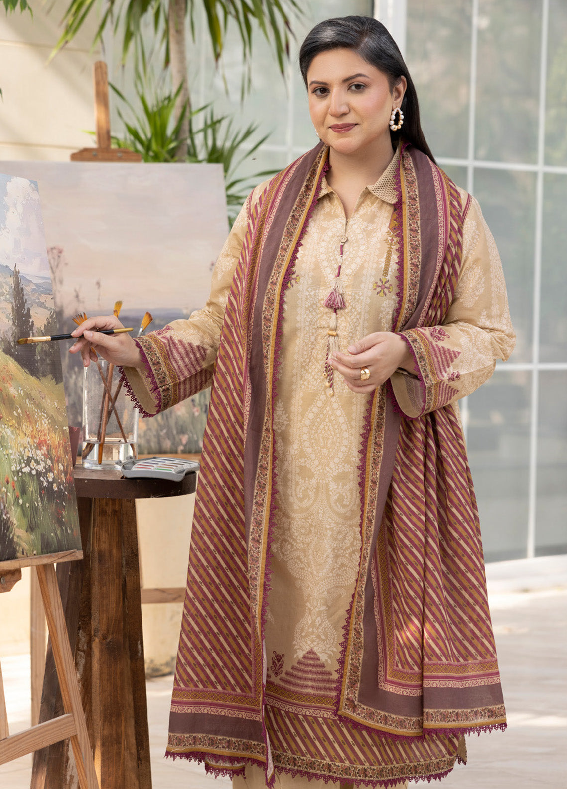 Mother's Tribute By Gul Ahmed Printed Lawn Suits Unstitched 3 Piece - GA25MT CL52625 Mother's Tribute By Gul Ahmed Printed Lawn Suits Unstitched 3 Piece - GA25MT CL52625