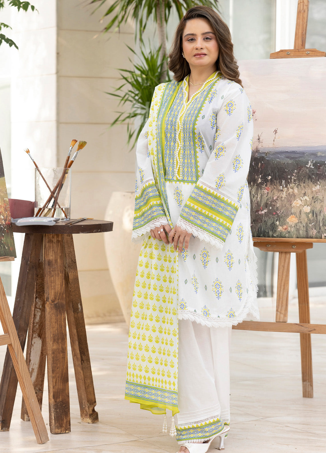 Mother's Tribute By Gul Ahmed Printed Lawn Suits Unstitched 3 Piece - GA25MT CL52665 Mother's Tribute By Gul Ahmed Printed Lawn Suits Unstitched 3 Piece - GA25MT CL52665