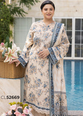 Mother's Tribute By Gul Ahmed Printed Lawn Suits Unstitched 3 Piece - GA25MT CL52669