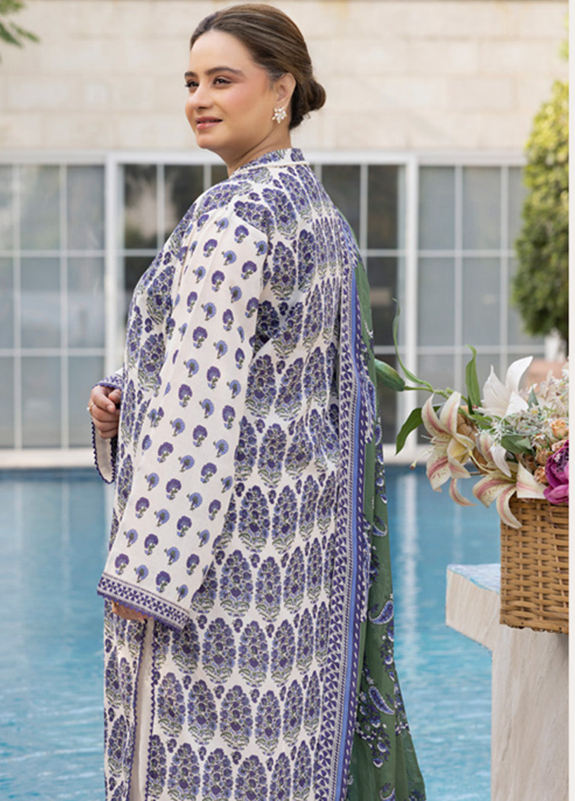 Mother's Tribute By Gul Ahmed Printed Lawn Suits Unstitched 3 Piece - GA25MT CL52671 Mother's Tribute By Gul Ahmed Printed Lawn Suits Unstitched 3 Piece - GA25MT CL52671