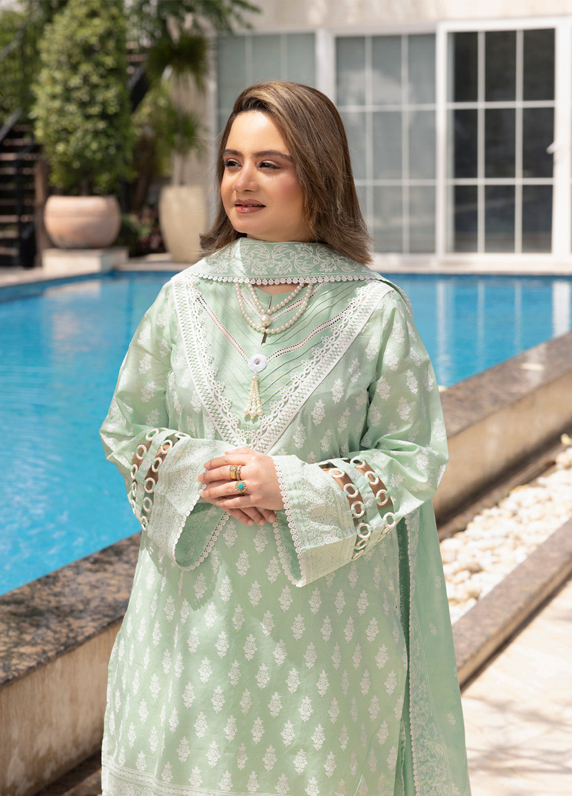 Mother's Tribute By Gul Ahmed Printed Lawn Suits Unstitched 3 Piece - GA25MT CL52678 Mother's Tribute By Gul Ahmed Printed Lawn Suits Unstitched 3 Piece - GA25MT CL52678
