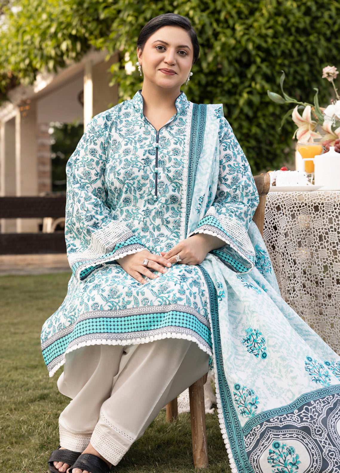 Mother's Tribute By Gul Ahmed Printed Lawn Suits Unstitched 3 Piece - GA25MT CL52679 Mother's Tribute By Gul Ahmed Printed Lawn Suits Unstitched 3 Piece - GA25MT CL52679