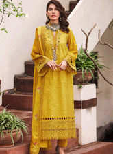 Motifz Embroidered Lawn Unstitched 3 Piece Suit - MTF23SE 3980 LARA