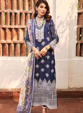 Motifz Embroidered Lawn Unstitched 3 Piece Suit - MTF23SE 3983 SIBEL