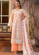Motifz Embroidered Lawn Unstitched 3 Piece Suit - MTF24EL 4435 SAHIBA