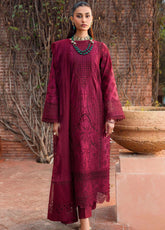 Motifz Embroidered Lawn Unstitched 3 Piece Suit - MTF24EL 4439 YASMEEN