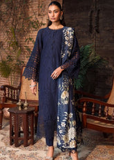 Motifz Embroidered Lawn Unstitched 3 Piece Suit - MTF24EL 4440 ULFAT