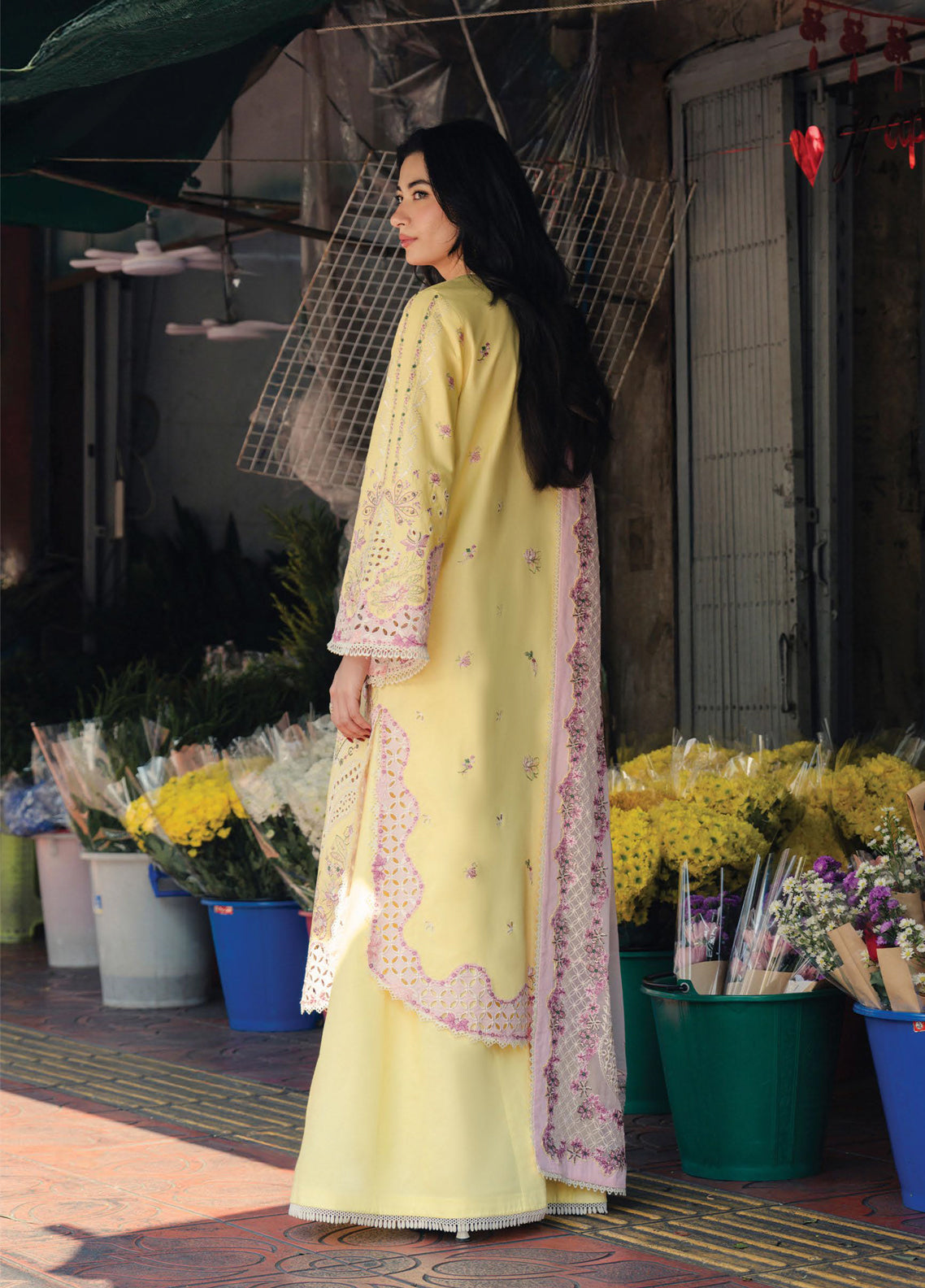 Mulaqaat By Afrozeh Festive Embroidered Lawn 3 Piece Unstitched Suit AF26MFL D-0060 LAMHA Mulaqaat By Afrozeh Festive Embroidered Lawn 3 Piece Unstitched Suit AF26MFL D-0060 LAMHA
