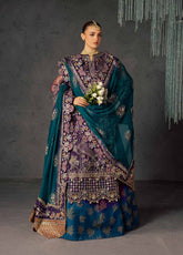 Muse By Nureh Formal Embroidered Chiffon 3 Piece Unstitched Suit NU26MF D-NFM-06