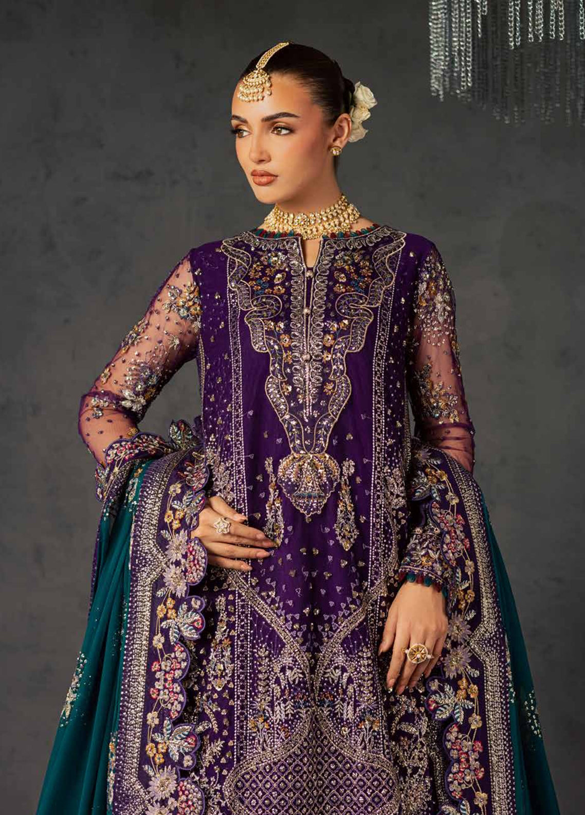 Muse By Nureh Formal Embroidered Chiffon 3 Piece Unstitched Suit NU26MF D-NFM-06 Muse By Nureh Formal Embroidered Chiffon 3 Piece Unstitched Suit NU26MF D-NFM-06